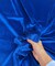 Royal Blue Stretch Velvet Fabric by the Yard, 58" Wide Plush Velvet 4-Way Stretch